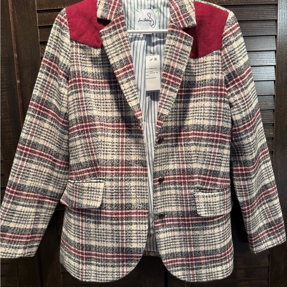 Sam Edelman Women's Plaid Jacket